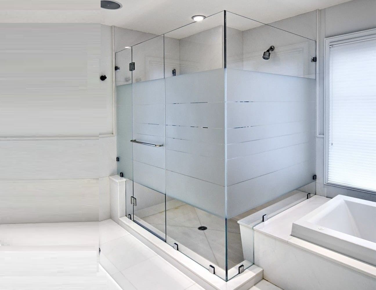 Frameless Glass Steps